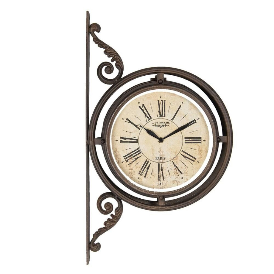 Wandklok Alick | Clayre & Eef afbeelding 1