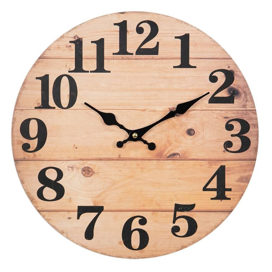Wandklok Benjiman | Clayre & Eef afbeelding 1