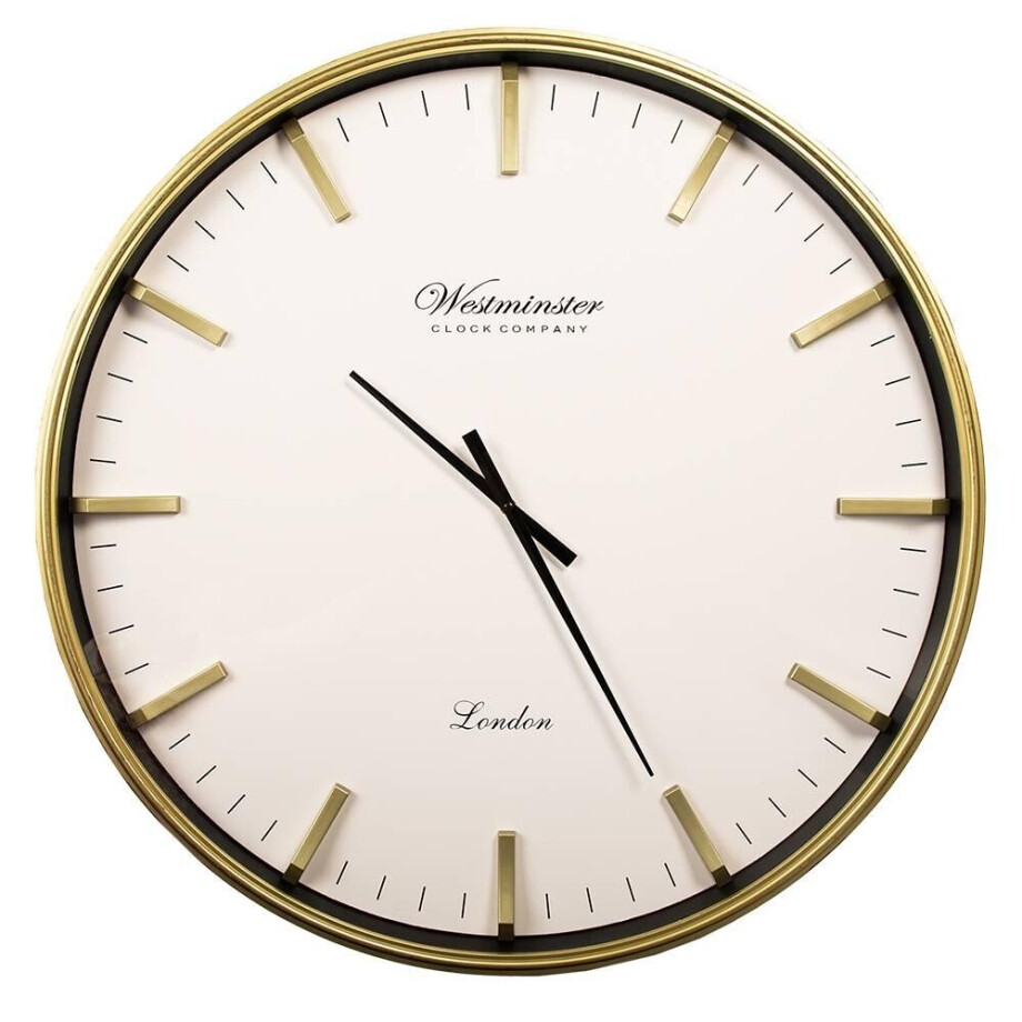 Wandklok Coleton | Clayre & Eef afbeelding 1