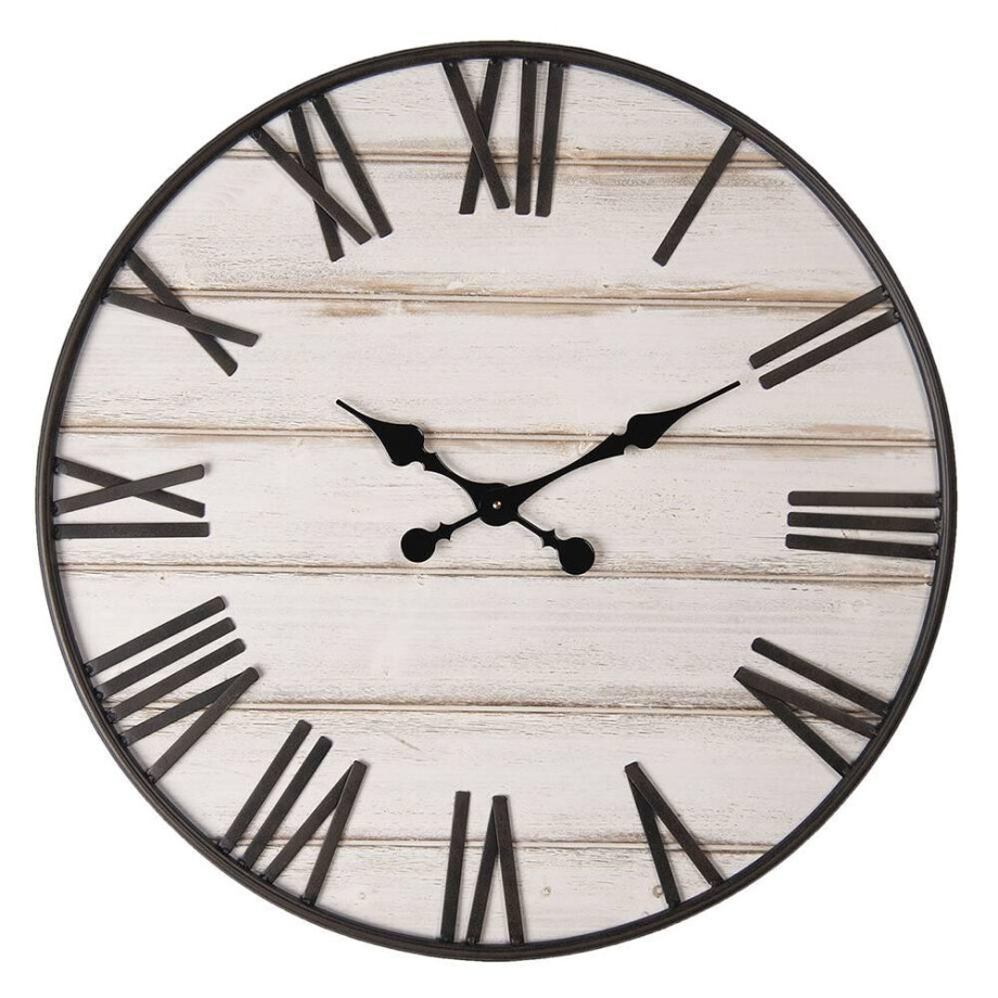 Wandklok Elton | Clayre & Eef afbeelding 1