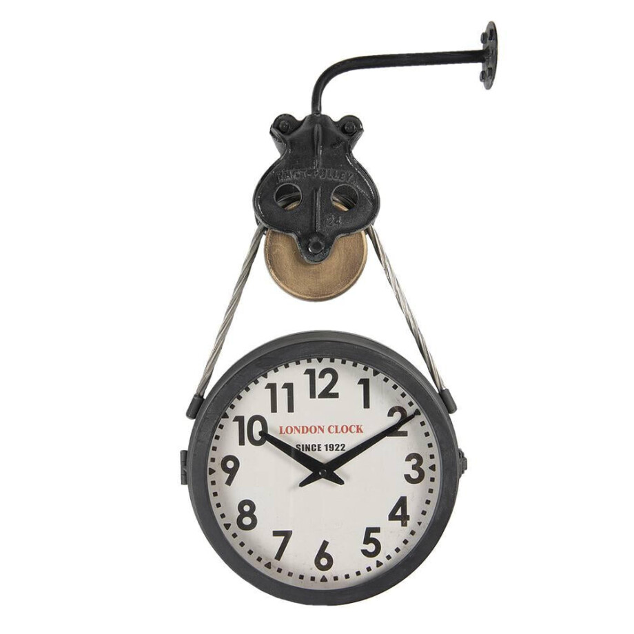 Wandklok Jeannetta | Clayre & Eef afbeelding 1