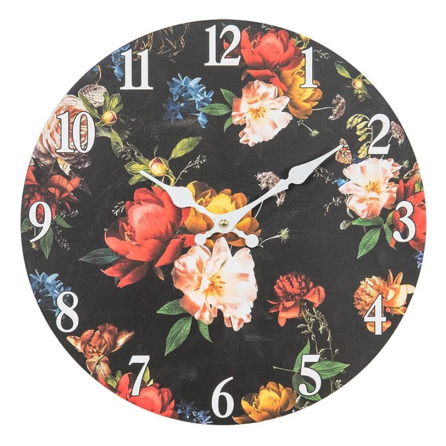 Wandklok Rawson | Clayre & Eef afbeelding 1
