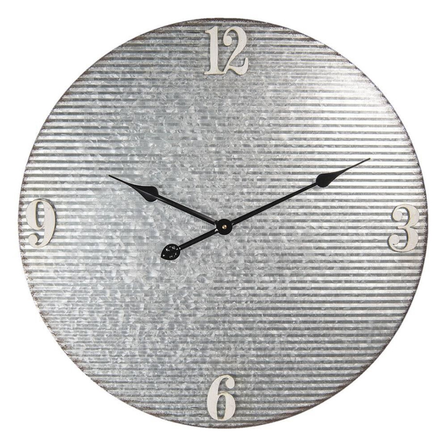 Wandklok Zachariah | Clayre & Eef afbeelding 1