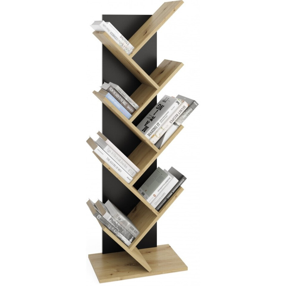 Wandrek Buchen 125 cm hoog artisan eiken Wandrek Buchen 125 cm hoog artisan eiken afbeelding 1