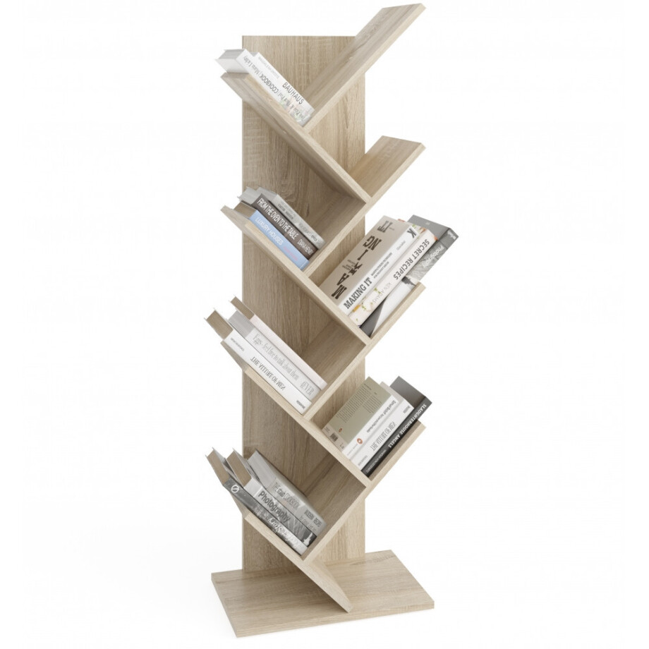 Wandrek Buchen 125 cm hoog eiken Wandrek Buchen 125 cm hoog eiken afbeelding 1