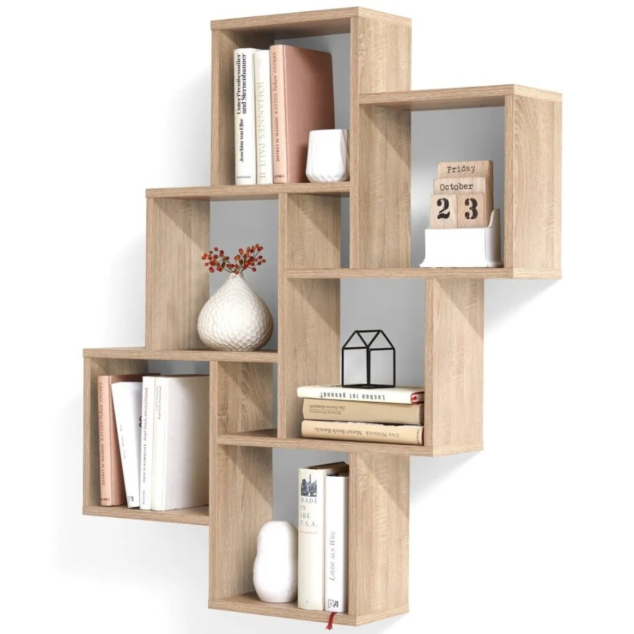 Wandrek Markis 94 cm hoog eiken Wandrek Markis 94 cm hoog eiken afbeelding 1
