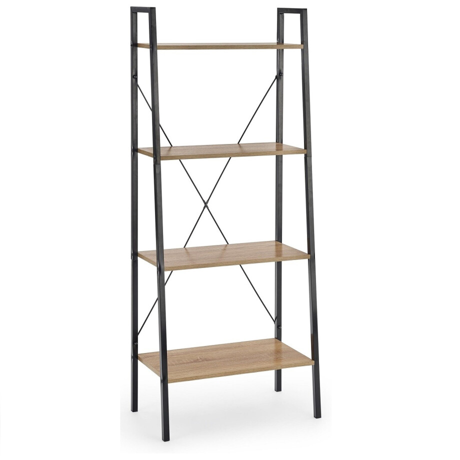 Wandrek Narvik 2 van 148 cm hoog sonoma eiken Wandrek Narvik 2 van 148 cm hoog sonoma eiken afbeelding 1