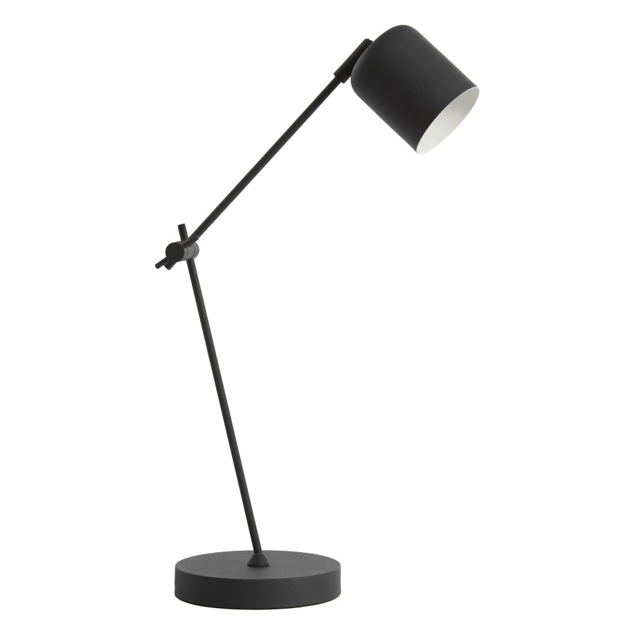 Light & Living Tafellamp 'Rijeka' 51cm, kleur Mat Zwart afbeelding 1