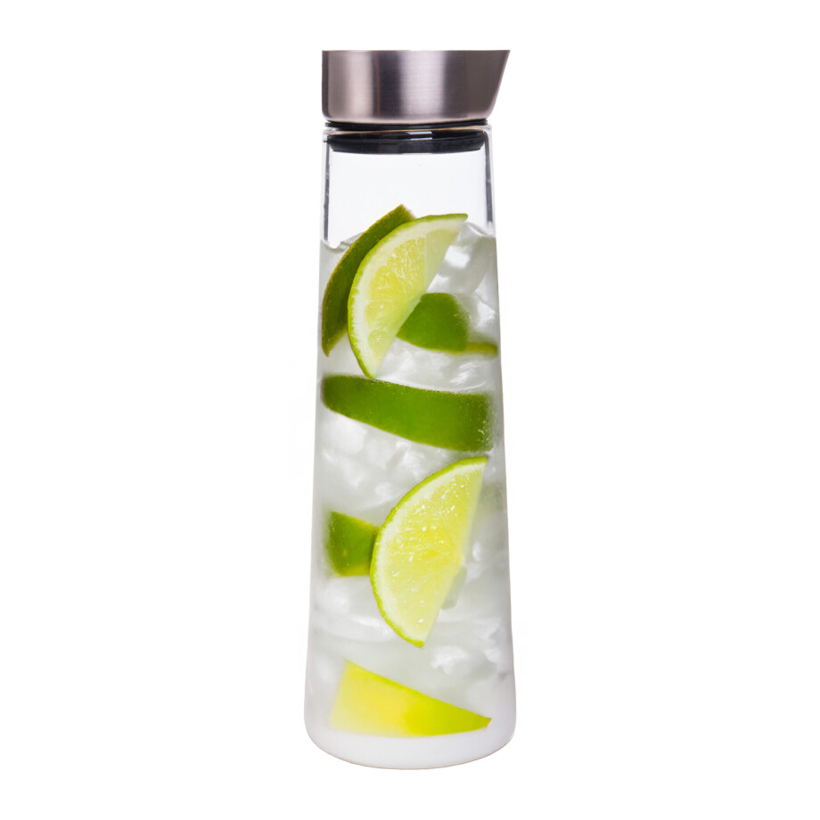 Krumble glazen water karaf - 1 liter Krumble glazen water karaf - 1 liter afbeelding 1