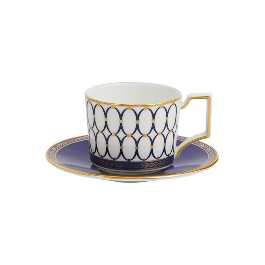 Wedgwood Renaissance Gold kop en schotel 7 cl afbeelding 1