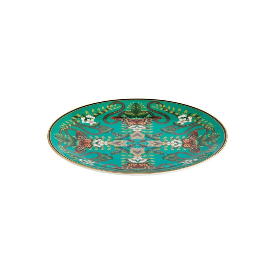 Wedgwood Wonderlust Emerald Forest ontbijtbord 20 cm afbeelding 1