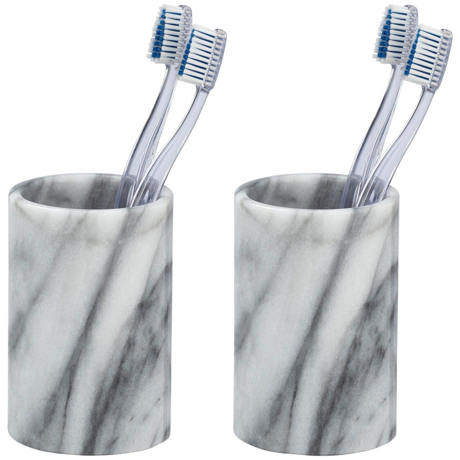 WENKO Poetsbeker Onyx (set, 2 stuks) afbeelding 1