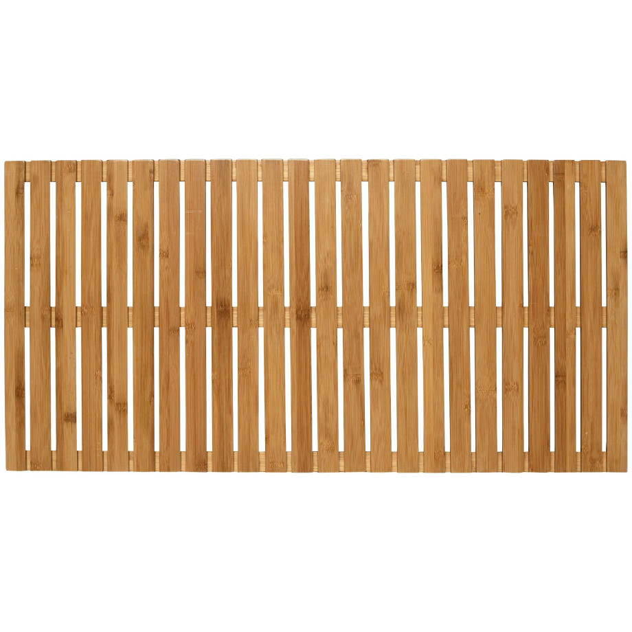 WENKO Saunavloerrooster Bamboe, 50x100 cm (1 stuk) afbeelding 1