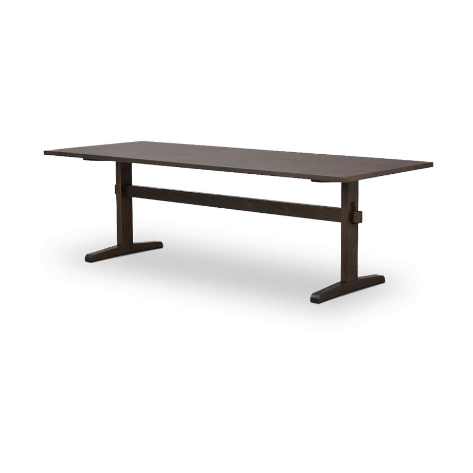 Westville houten verlengbare eettafel - 240 x 95 cm afbeelding 1