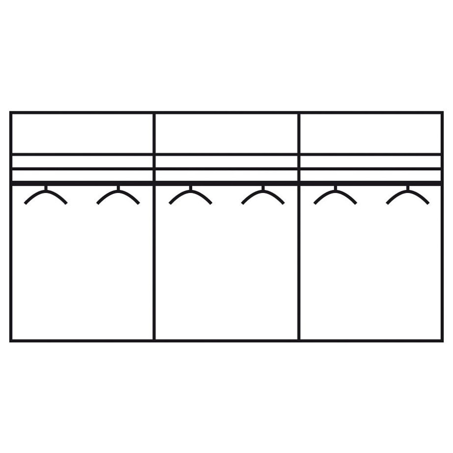 WIEMANN Zweefdeurkast Westside afbeelding 1