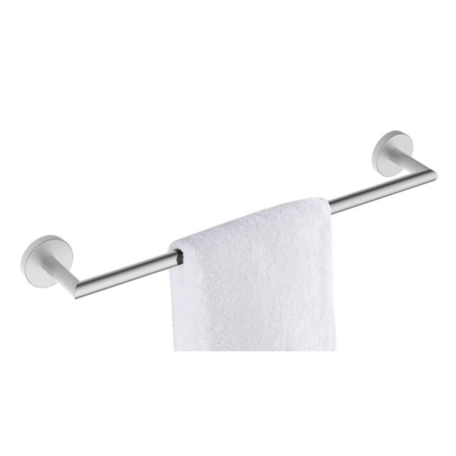 Wiesbaden Alonzo handdoekrek RVS geborsteld 28.8072 afbeelding 1