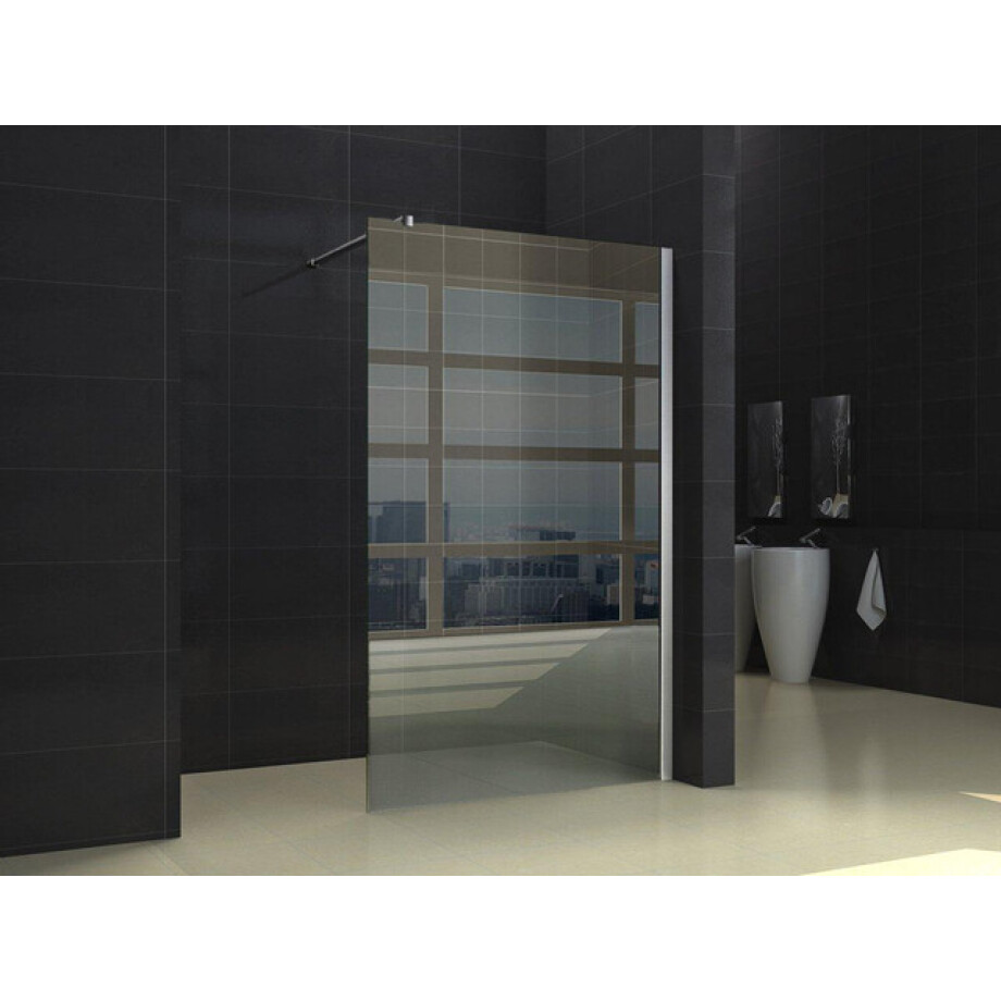 Wiesbaden Comfort inloopdouche 1300 x 2000 x 10 mm nano helder glas/chroom 20.3818 Wiesbaden Comfort inloopdouche 1300 x 2000 x 10 mm nano helder glas/chroom 20.3818 afbeelding 1