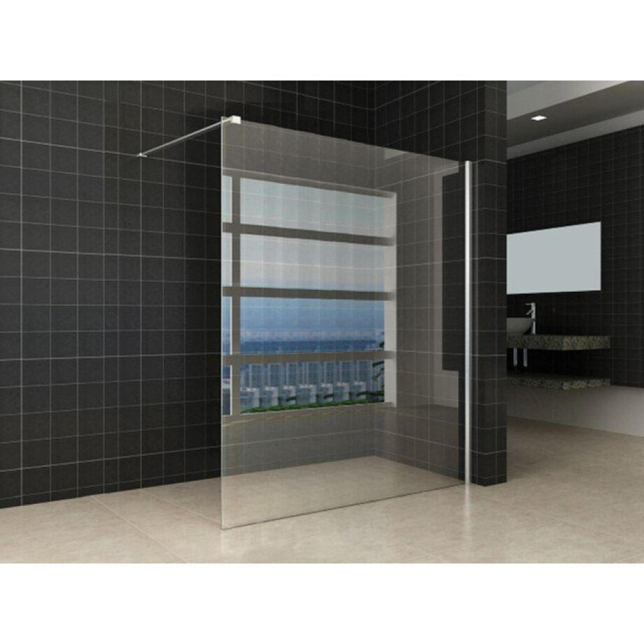Wiesbaden Comfort inloopdouche 1600 x 2000 x 8 mm nano helder glas/chroom 20.3952 Wiesbaden Comfort inloopdouche 1600 x 2000 x 8 mm nano helder glas/chroom 20.3952 afbeelding 1