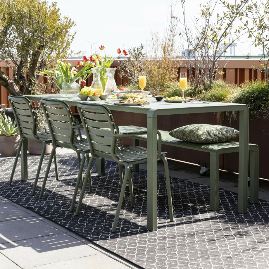 Zuiver Tuintafel 'Vondel' 214 x 97cm afbeelding 1