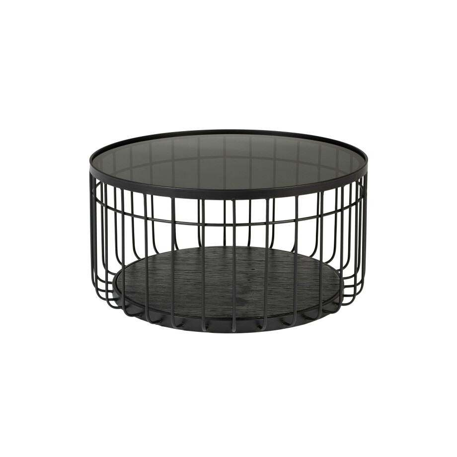 ZILT Ronde Salontafel 'Talles' Glas, 60cm ZILT Ronde Salontafel 'Talles' Glas, 60cm afbeelding