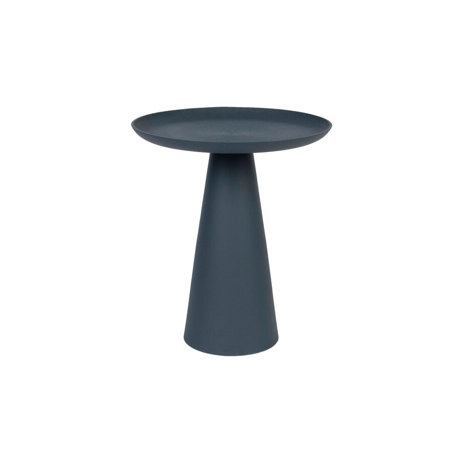 ZILT Ronde Bijzettafel 'Lassi' kleur Blauw, 40cm afbeelding 1