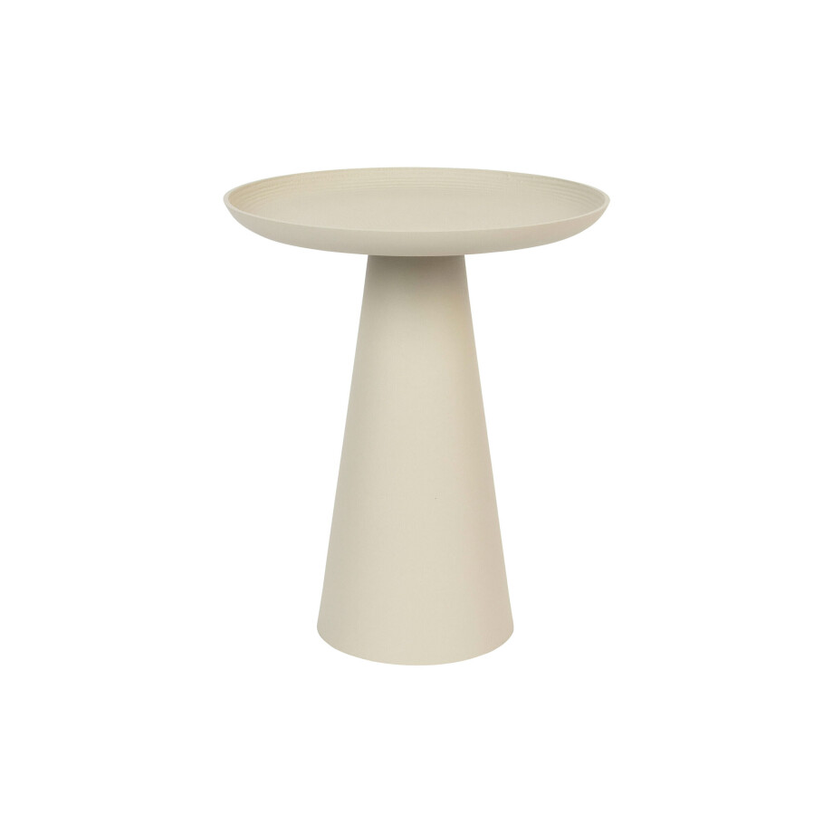 ZILT Ronde Bijzettafel 'Lassi' kleur Ivory, 35cm ZILT Ronde Bijzettafel 'Lassi' kleur Ivory, 35cm afbeelding 1