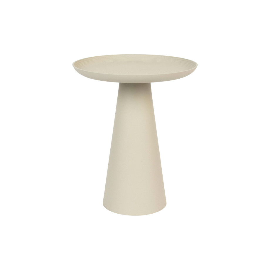 ZILT Ronde Bijzettafel 'Lassi' kleur Ivory, 35cm afbeelding 1