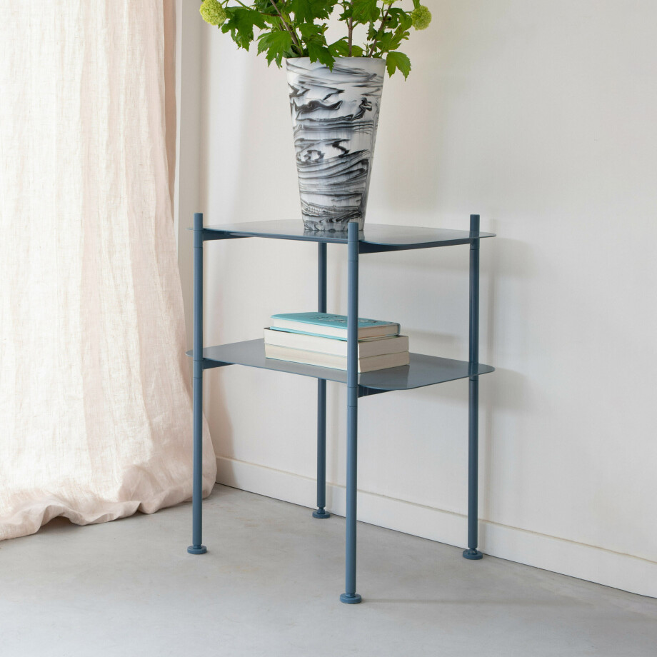 Zuiver Wandrek 'River' 62 x 50cm, kleur Blauw Zuiver Wandrek 'River' 62 x 50cm, kleur Blauw afbeelding 1