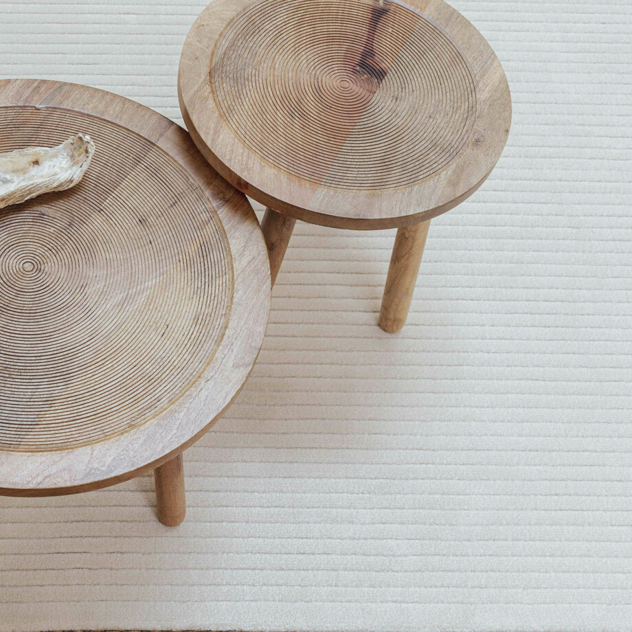 Zuiver Vloerkleed 'Shore' 160 x 230cm, kleur Beige afbeelding 1