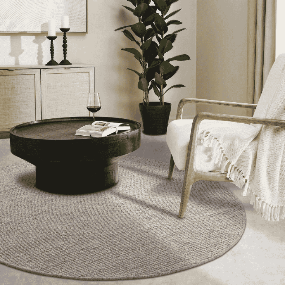 Wollen Vloerkleed Francois Rond - Beige Xcm - - Dekbed-Discounter.nl Wollen Vloerkleed Francois Rond - Beige Xcm - - Dekbed-Discounter.nl afbeelding