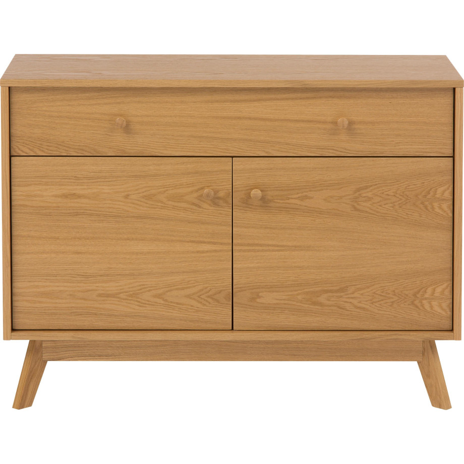 Woodman Dressoir Bjórgvin Commode, breedte 100 cm, in eenvoudig Scandinavisch ontwerp afbeelding 1