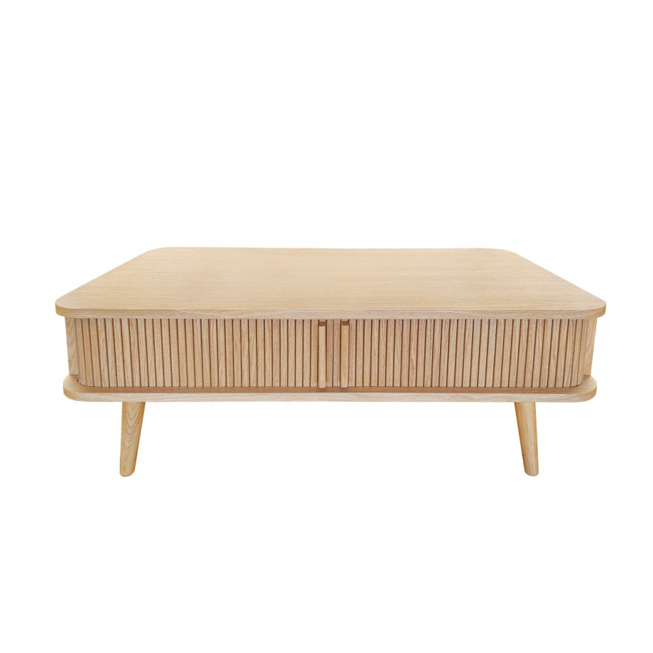 Woodman Salontafel Rove uniek ontwerp, gedeeltelijk massief, breedte 107 cm afbeelding 1