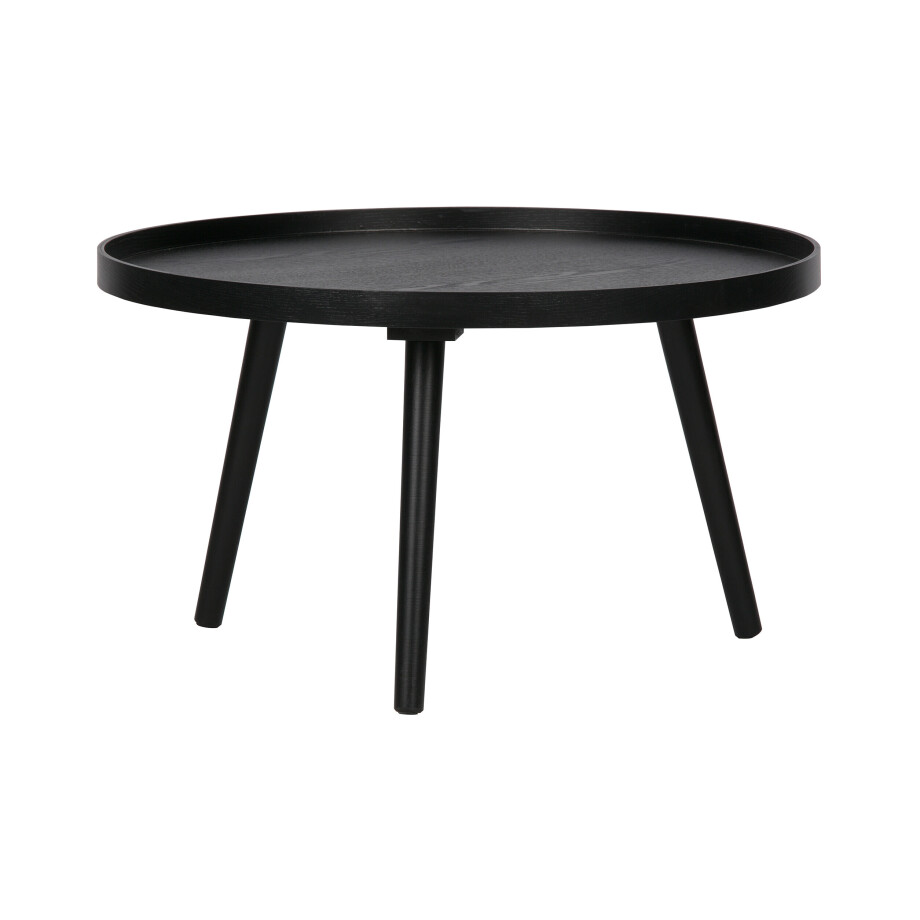 WOOOD Bijzettafel 'Mesa' 60cm, kleur Zwart WOOOD Bijzettafel 'Mesa' 60cm, kleur Zwart afbeelding 1