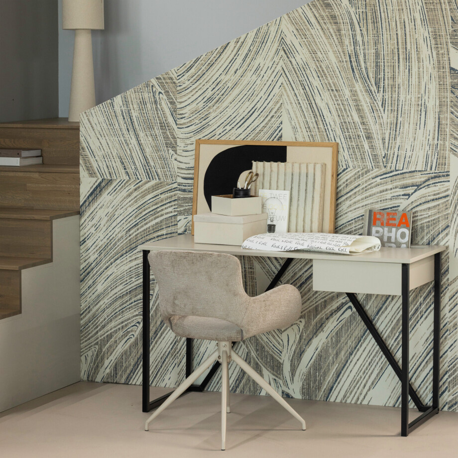 WOOOD Bureau 'New Julius' Grenenhout, kleur Dust afbeelding 1