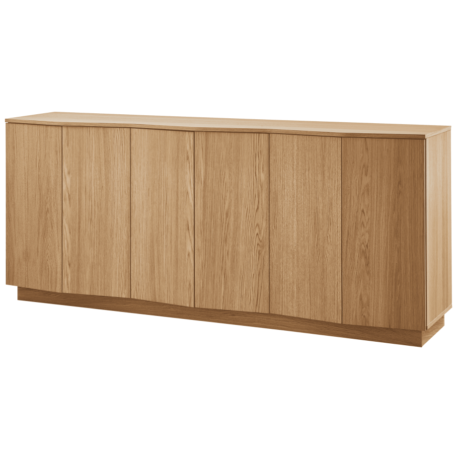 WOOOD Exclusive Dressoir 'Zuma' Eikenhout, 200cm afbeelding 1