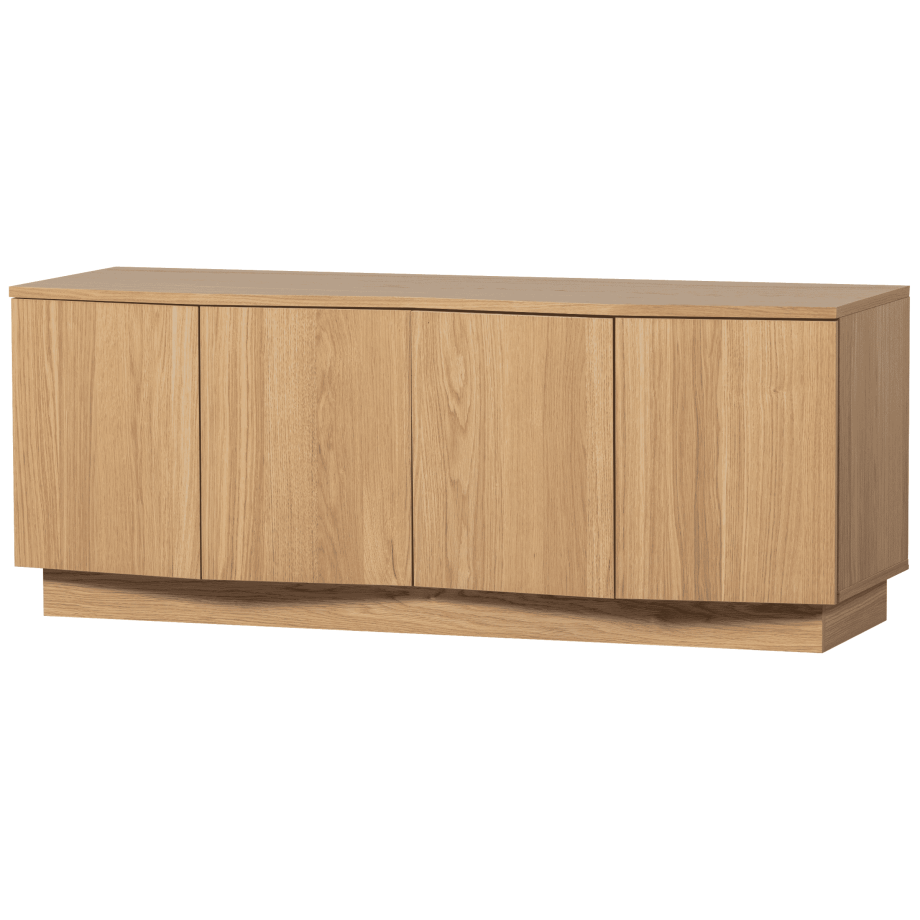 WOOOD Exclusive TV-meubel 'Zuma' Eikenhout, 133cm afbeelding 