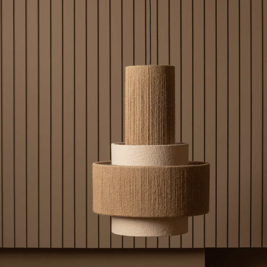 WOOOD Hanglamp 'Pelle' Touw afbeelding 1