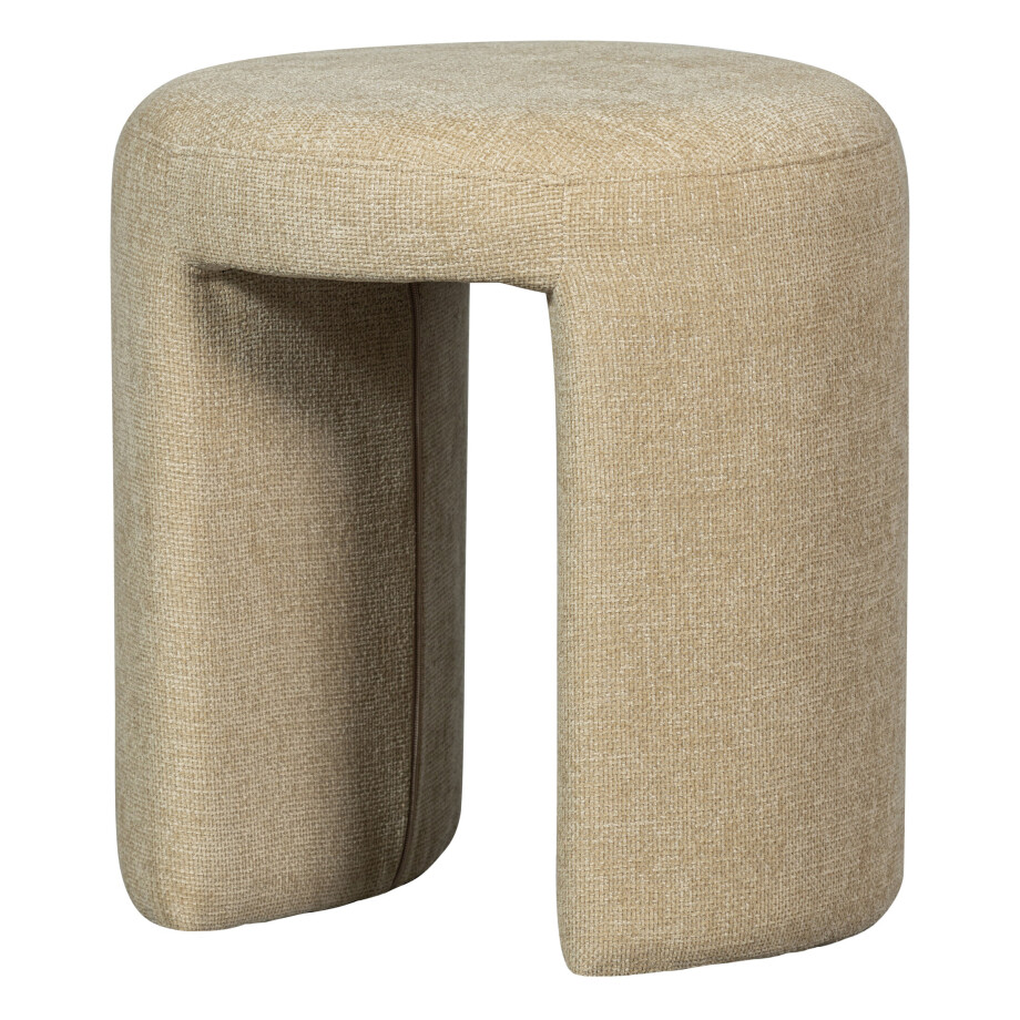 WOOOD Krukje 'Charlie' Chenille, kleur Naturel afbeelding 1
