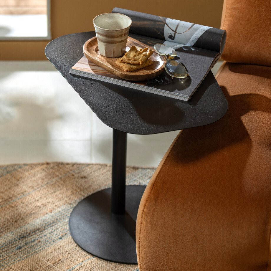 WOOOD Laptoptafel 'Lia' 50 x 38cm, kleur Zwart afbeelding 1