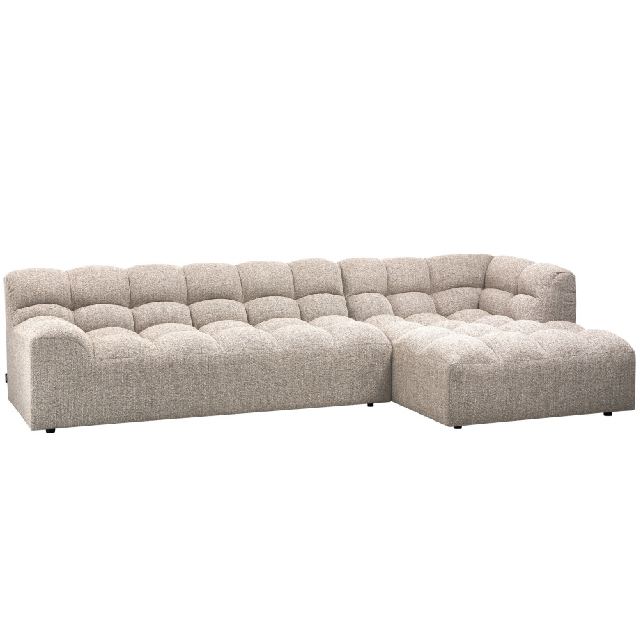 WOOOD Loungebank 'Allure' Rechts, Geweven stof, kleur Naturel Melange afbeelding 1