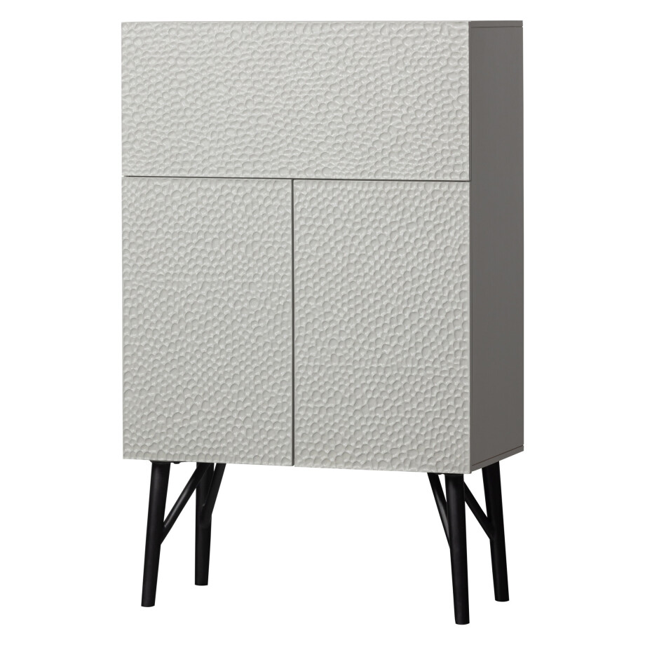 WOOOD Opbergkast 'Carved' Mangohout, 146 x 90cm WOOOD Opbergkast 'Carved' Mangohout, 146 x 90cm afbeelding