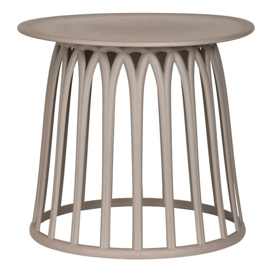 WOOOD Outdoor Bijzettafel 'Boy' 50cm, kleur Taupe afbeelding 1