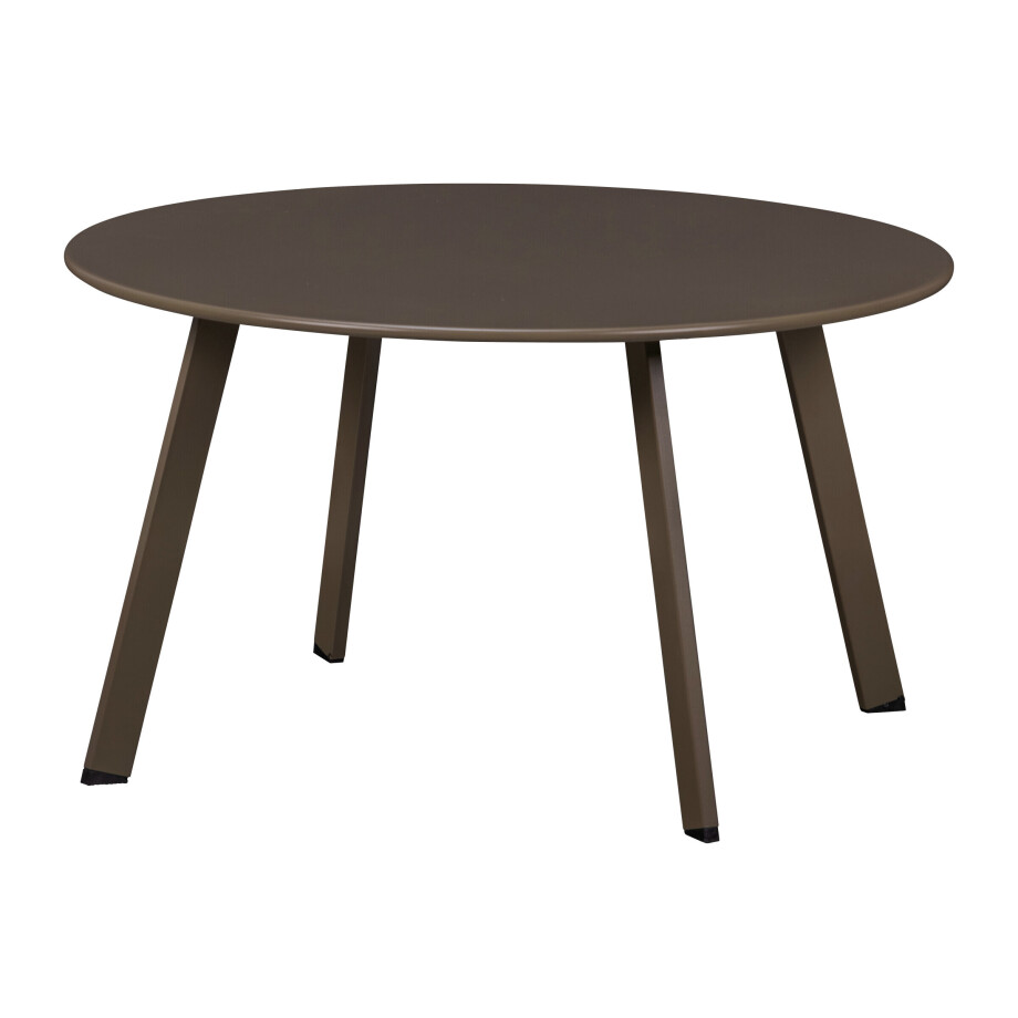 WOOOD Outdoor Bijzettafel 'Fer' 70cm, kleur Donkerbruin afbeelding 1