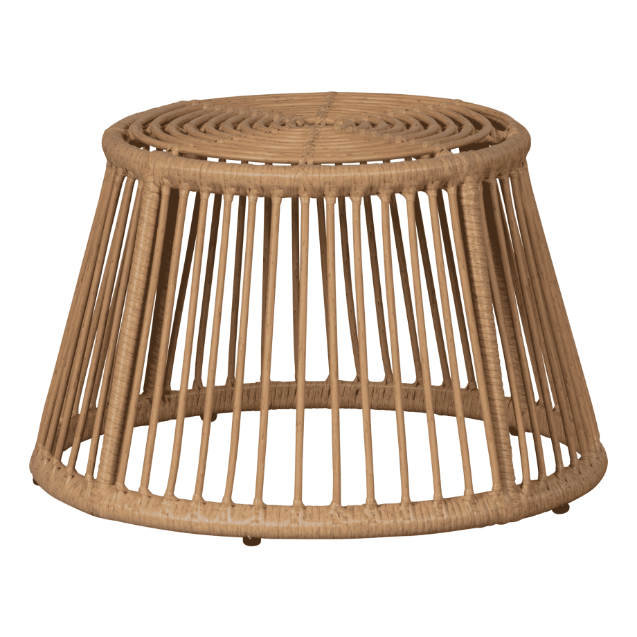 WOOOD Outdoor Hocker/Bijzettafel 'Alatna' Wicker, 43cm afbeelding 1