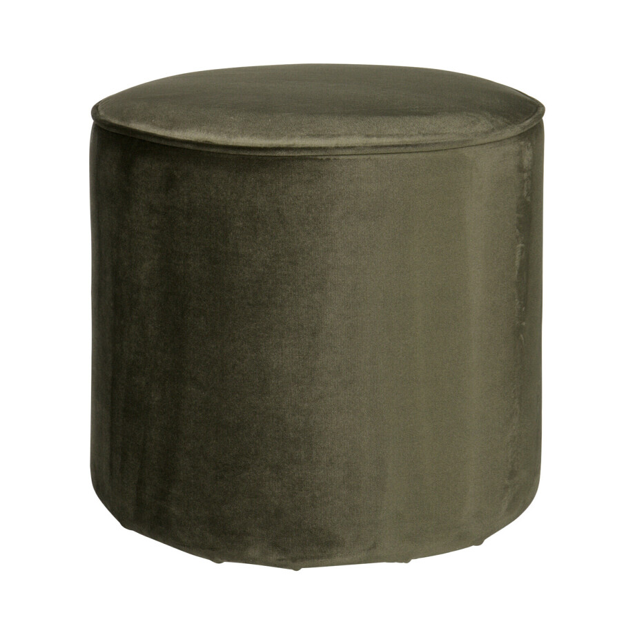 WOOOD Poef 'Sara', kleur Groen WOOOD Poef 'Sara', kleur Groen afbeelding 1