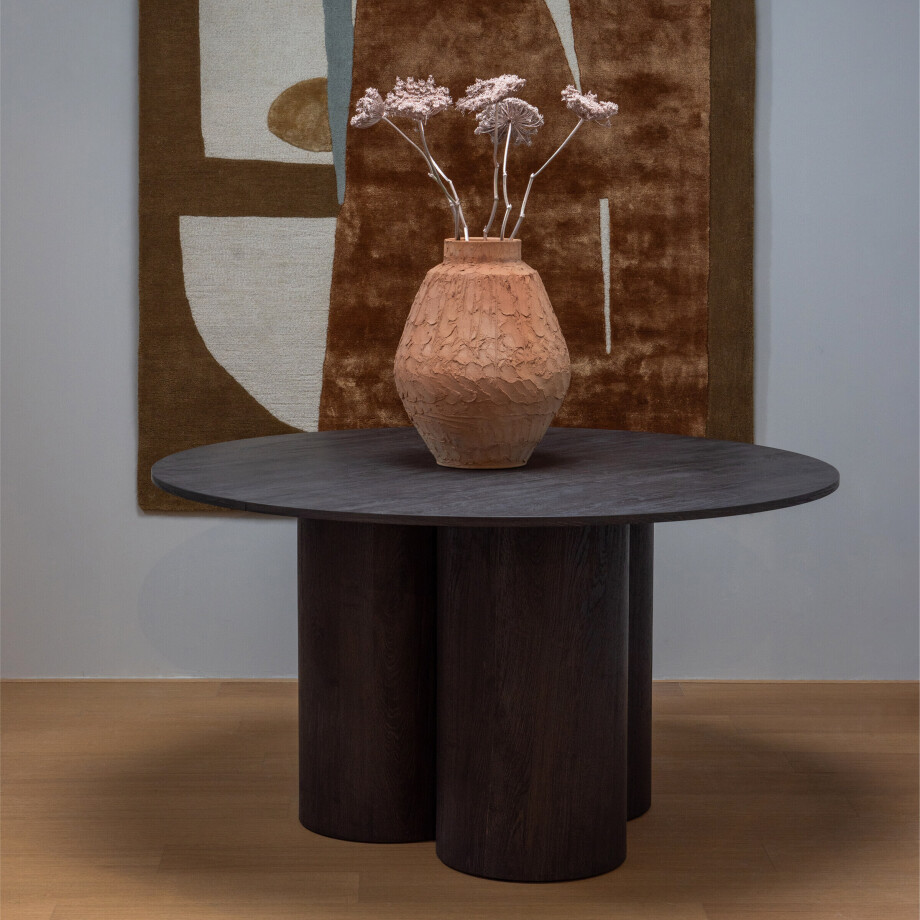 WOOOD Ronde Eettafel 'Oona' MDF, 140cm afbeelding 1