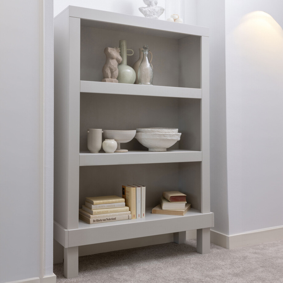 WOOOD Wandkast 'Bonk' Grenen, 160 x 107cm, kleur Mist afbeelding 1