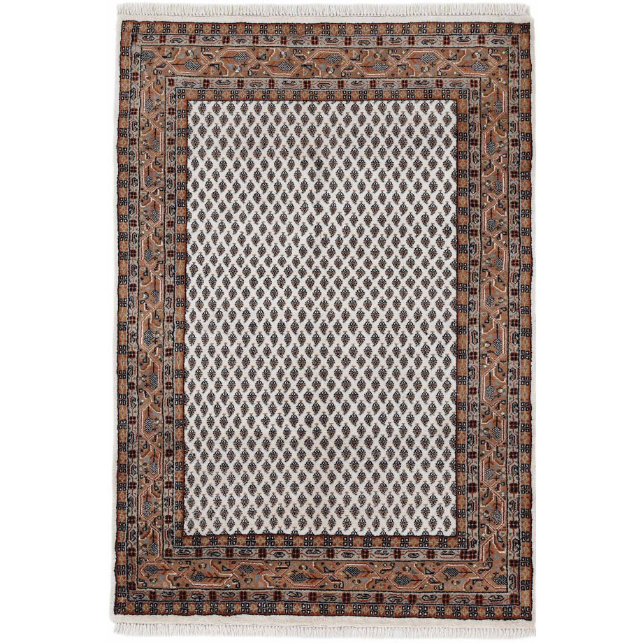 Woven Arts Oosters tapijt Mir met de hand geknoopt, woonkamer, zuivere wol afbeelding 1