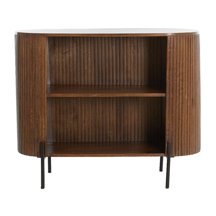 Light & Living Dressoir 'Dumosi' Mangohout, 100cm, kleur Bruin afbeelding 1