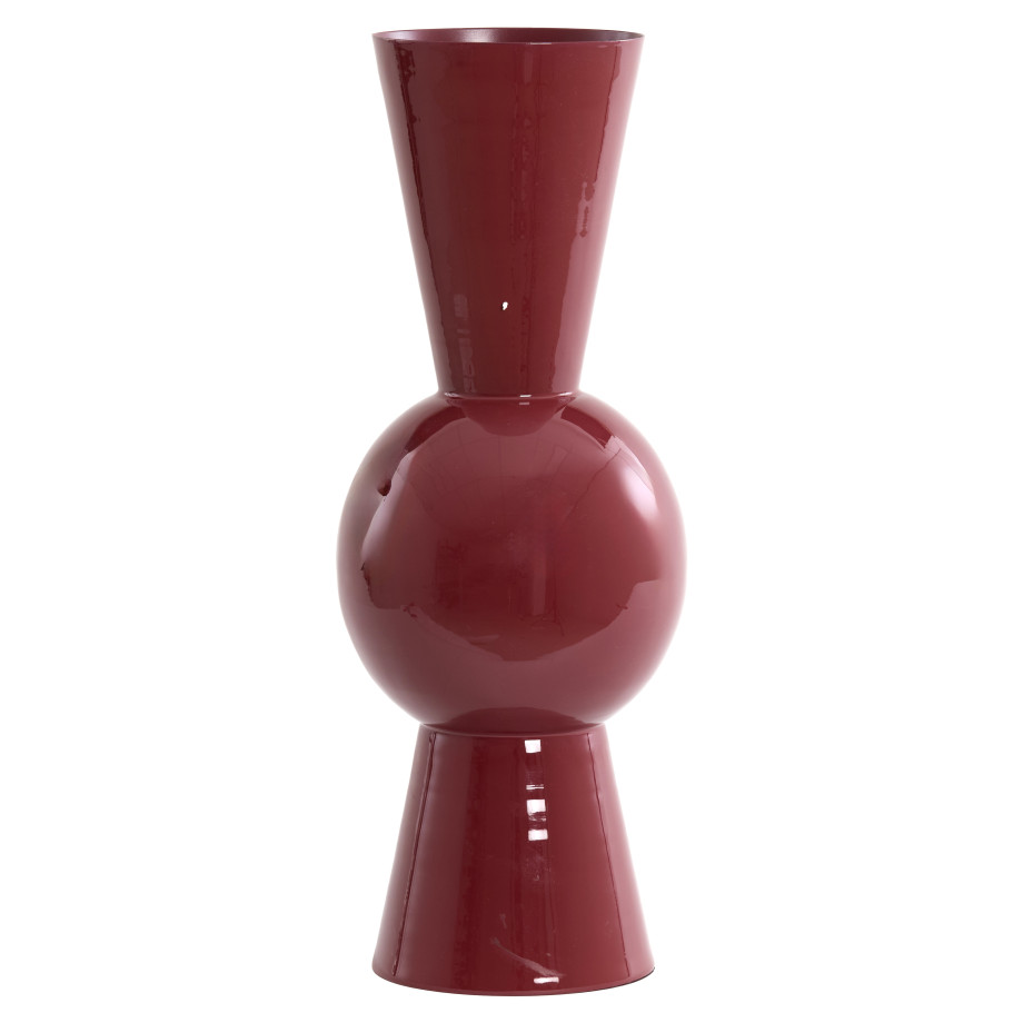 Light & Living Vaas 'Chedi' 60cm, kleur Bordeaux afbeelding 1